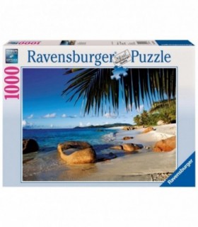 Puzzle Palmier La Plaja, 1000 Piese