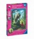 Puzzle Scufita Rosie Si Lupul, 100 Piese Glitter