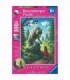 Puzzle Scufita Rosie Si Lupul, 100 Piese Glitter
