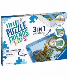 Organizator Albastru 3 In 1 Pentru Puzzle