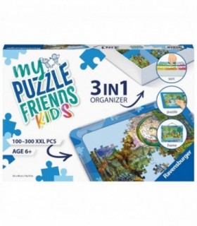 Organizator Albastru 3 In 1 Pentru Puzzle