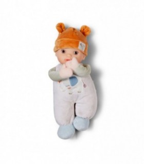 Bebelus Baby Born cu caciulita maro, 30 cm