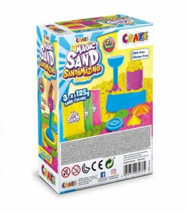 Nisip Kinetic - Set Joaca Neon