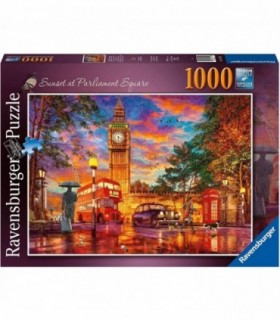 Puzzle Apus In Piata Parlamentului, 1000 Piese