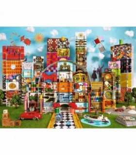 Puzzle Eames House Of Cards Fantezie, 1500 Piese