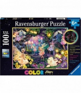 Puzzle Gradina Zanelor 100 Piese Starline Lumineaza In Intuneric