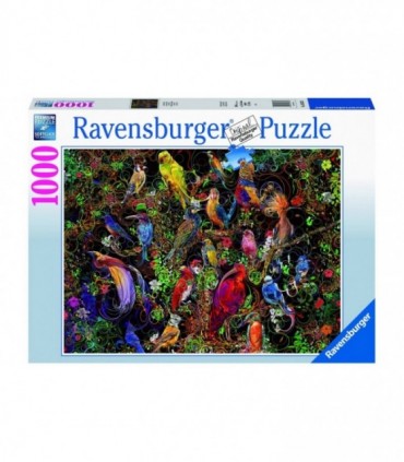Puzzle Arta Pasarilor, 1000 Piese