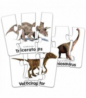 Puzzle Potriveste Corpul Dinozaurilor
