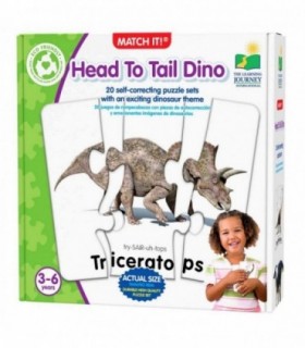 Puzzle Potriveste Corpul Dinozaurilor