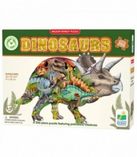 Puzzle Dinozauri 200 Piese