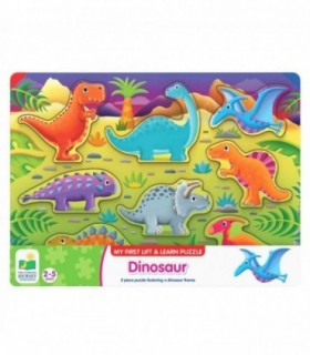 Puzzle Sa Invatam Dinozaurii