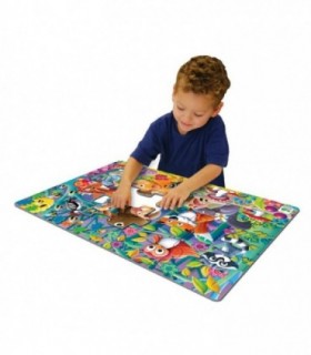 Primul Meu Puzzle De Podea - Prietenii Padurii