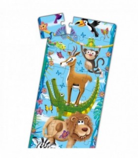 Puzzle Inalt De Podea - Animale De La Mici La Mari