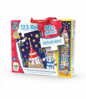Puzzle Inalt De Podea - Racheta 123