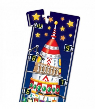 Puzzle Inalt De Podea - Racheta 123