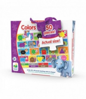 Puzzle Mare De Podea - Culori Si Forme - Eng
