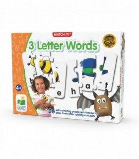 Puzzle Potriveste Cuvintele Din 3 Litere - Eng