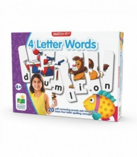 Puzzle Potriveste Cuvintele Din 4 Litere - Eng