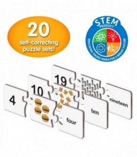Puzzle Potriveste Numerele - Eng