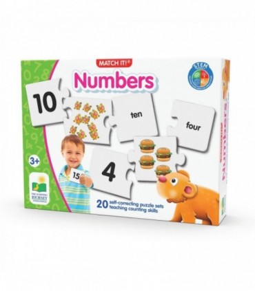 Puzzle Potriveste Numerele - Eng