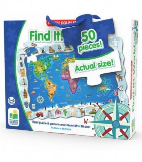 Puzzle Si Joc Harta Lumii