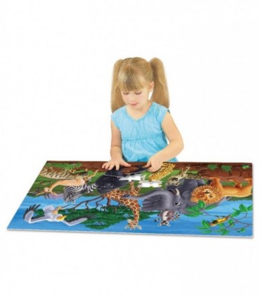 Puzzle Straluceste In Intuneric - Animale Salbatice