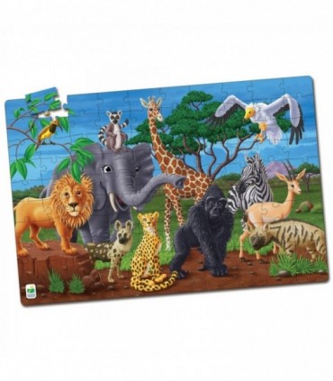 Puzzle Straluceste In Intuneric - Animale Salbatice