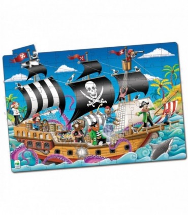 Puzzle Straluceste In Intuneric - Barca Piratilor
