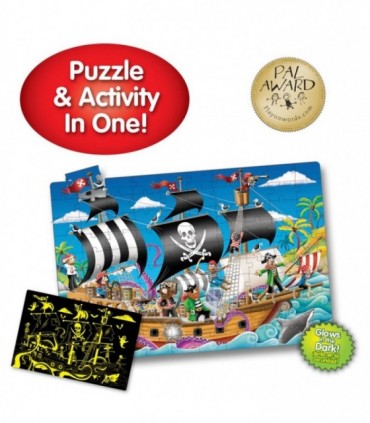Puzzle Straluceste In Intuneric - Barca Piratilor