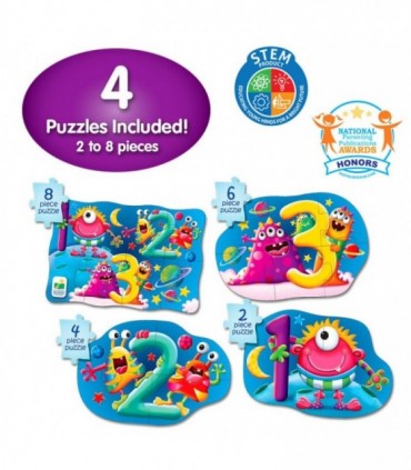 Set Primele Mele 4 Puzzle-Uri 123