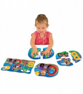 Set Primele Mele 4 Puzzle-Uri Abc - Eng