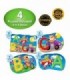 Set Primele Mele 4 Puzzle-Uri Abc - Eng