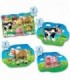 Set Primele Mele 4 Puzzle-Uri Ferma