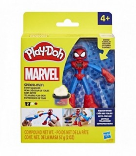 Play-doh Marvel Figurina Flexibila Cu Accesorii Spider Man 10cm