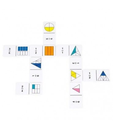 Joc domino - Rainbow Fraction®