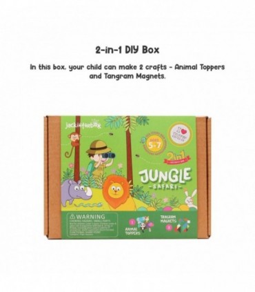 Kit Creatie 2-In-1 Safari In Jungla
