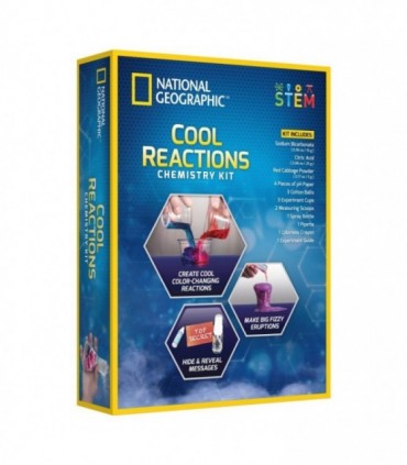 Kit creativ reactii chimice fascinante
