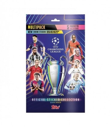 Set abtibilduri Multipack - Topps 2025 UEFA Champions League