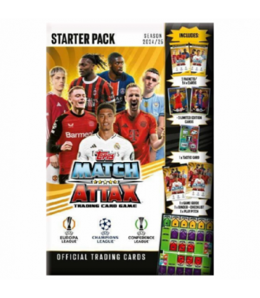 Set cartonase Starter Pack - Topps Match Attax 24/25 fara album