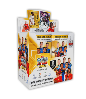 Cutie 24 pachete cartonase - Match Attax Extra 2025 - Full Box