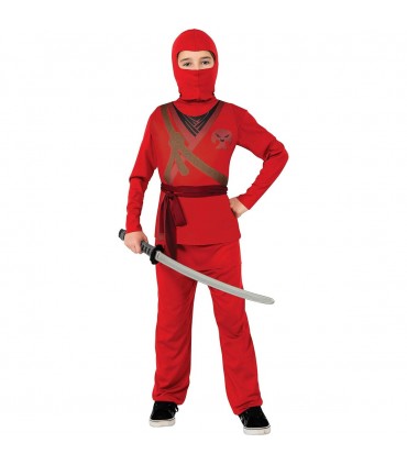 Costum de carnaval - Ninja Rosu