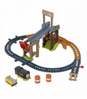 Set Constructie - Ridica si Incarca Marfa cu Diesel