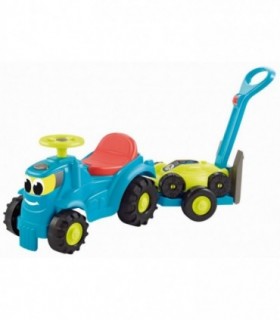 Tractor Ride Cu Remorca Si Cositoare