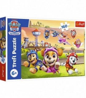 Puzzle Patrula Catelusilor - Echipa De Salvare Aeriana, 160 Piese