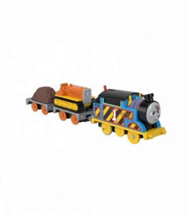Locomotiva Motorizata Thomas si Terence cu 2 Vagoane