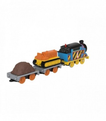 Locomotiva Motorizata Thomas si Terence cu 2 Vagoane