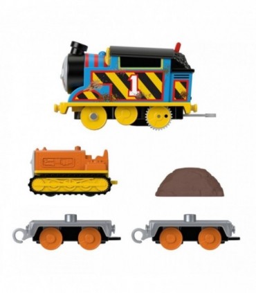 Locomotiva Motorizata Thomas si Terence cu 2 Vagoane