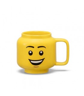 Cana mica LEGO din ceramica – Cap de baiat fericit