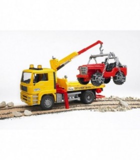 MAN TGA si Vehicul De Teren