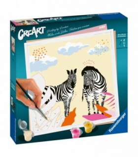 Pictura pe Numere – Zebre